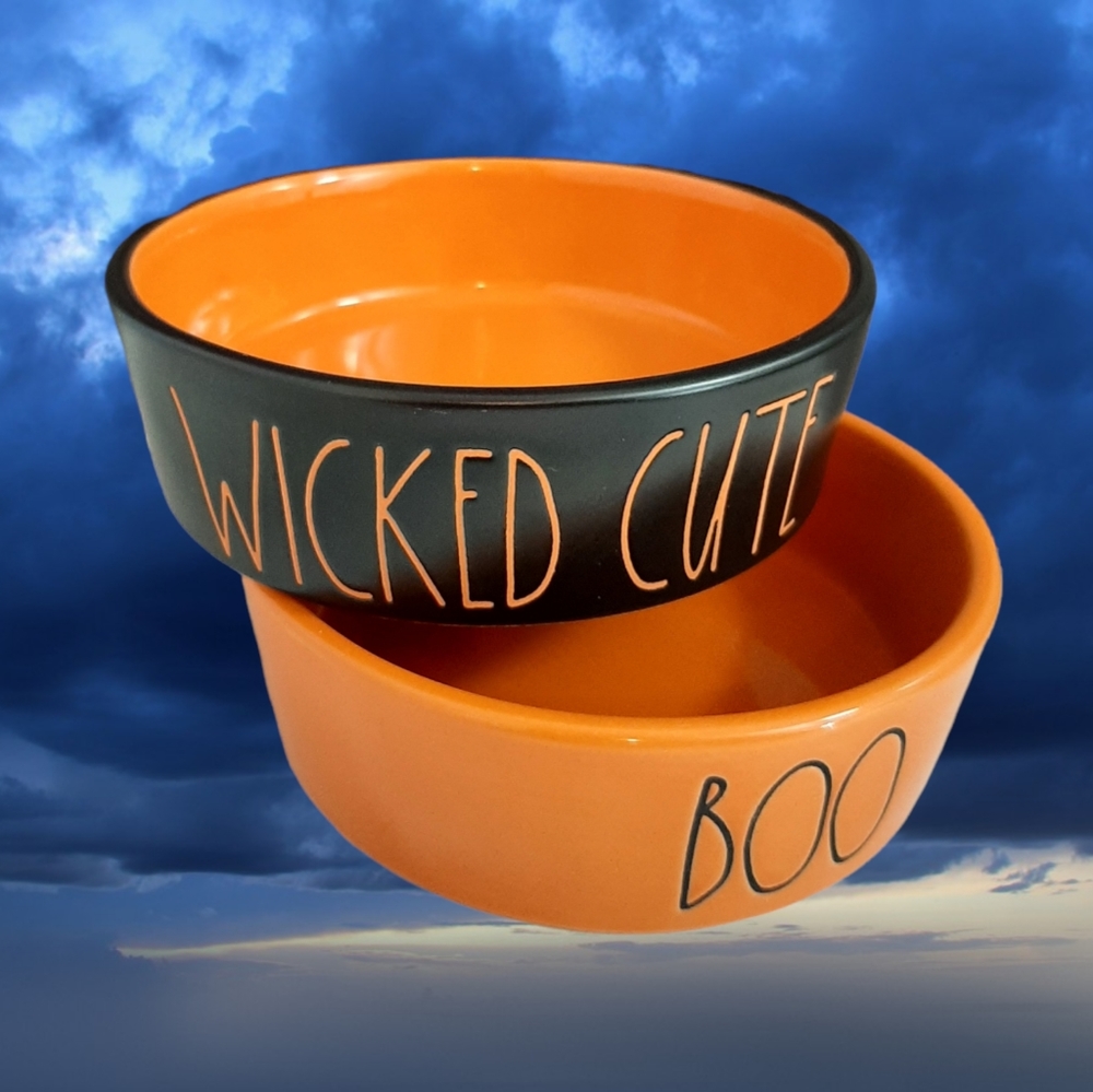Rae Dunn WICKED CUTE, BOO Smal Bowls